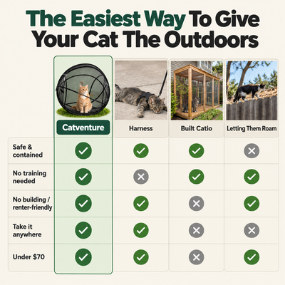Catventure Pop-Up Portable Catio
