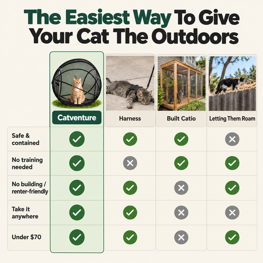 Catventure Pop-Up Portable Catio
