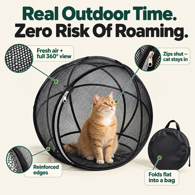 Catventure Pop-Up Portable Catio