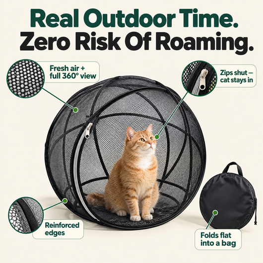 Catventure Pop-Up Portable Catio