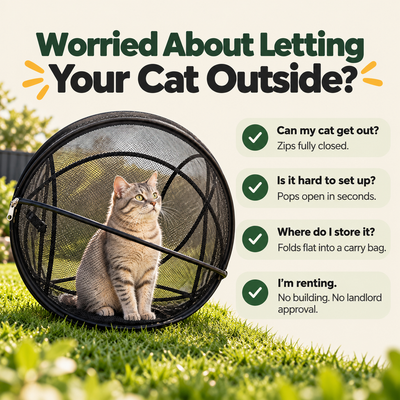 Catventure Pop-Up Portable Catio