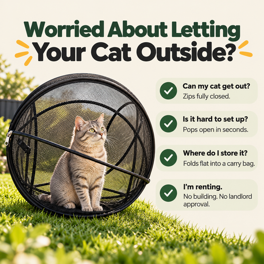 Catventure Pop-Up Portable Catio